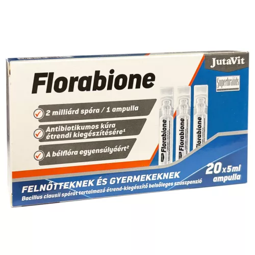 Jutavit florabione ampulla 20x5ml 20 db – Gyomor, emésztés