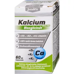 Jutavit kalcium biszglicinát+D3+K2+K1 kapszula 60 db – Csont, izület, sport