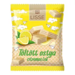 Lisse citromos töltött ostya 180 g - Bio és natúr élelmiszerek