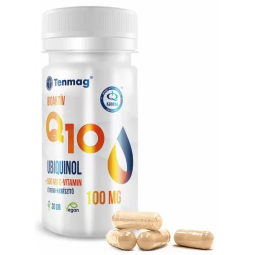 Tenmag Bioaktív Q10 Ubiquinol 30db kapszula C-vitaminnal - 