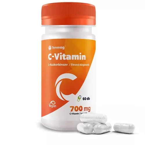 TENMAG C-VITAMIN KAPSZULA 60 DB - Bio és natúr étrendkiegészítők