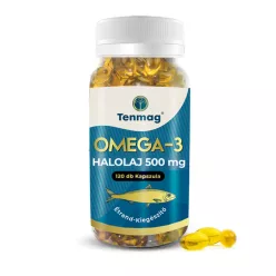 TENMAG OMEGA-3 HALOLAJ KAPSZULA 120DB - Bio és natúr étrendkiegészítők