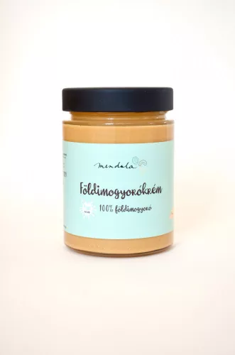 Mendula földimogyorókrém 100% földimogyoró 330 g - Bio és natúr élelmiszerek