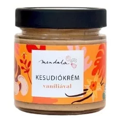 Mendula Kesudiókrém Vaníliával 180 g - Bio és natúr élelmiszerek