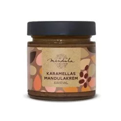 Mendula Mandulakrém kávéval és sós karamellel 180g