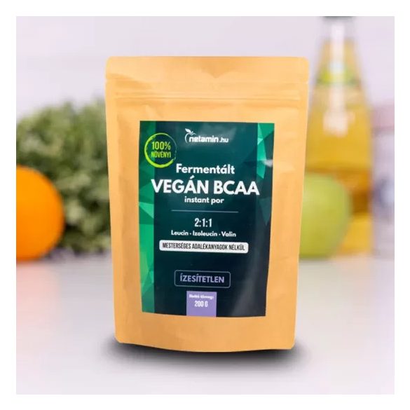 Netamin Fermentált Vegán BCAA instant por – 200 g