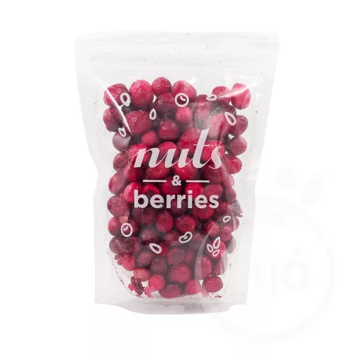 NUTS&BERRIES LIOFILIZÁLT VÖRÖS ÁFONYA - Bio és natúr élelmiszerek