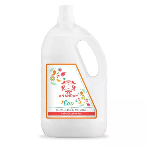 Anandam ECO Hipoallergén mosógél Gyümölcsvarázs 3L