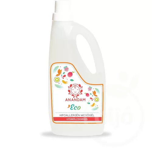 Anandam eco hipoallergén mosógél gyümölcsvarázs 1000 ml - Bio és natúr tisztítószerek