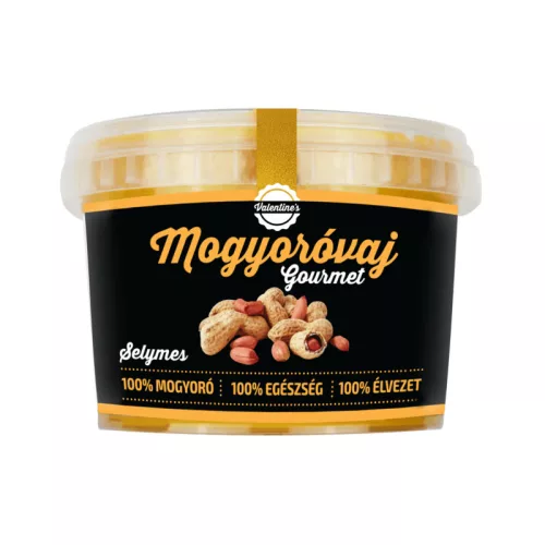 Valentines mogyoróvaj gourmet selymes 1000 g - Bio és natúr élelmiszerek