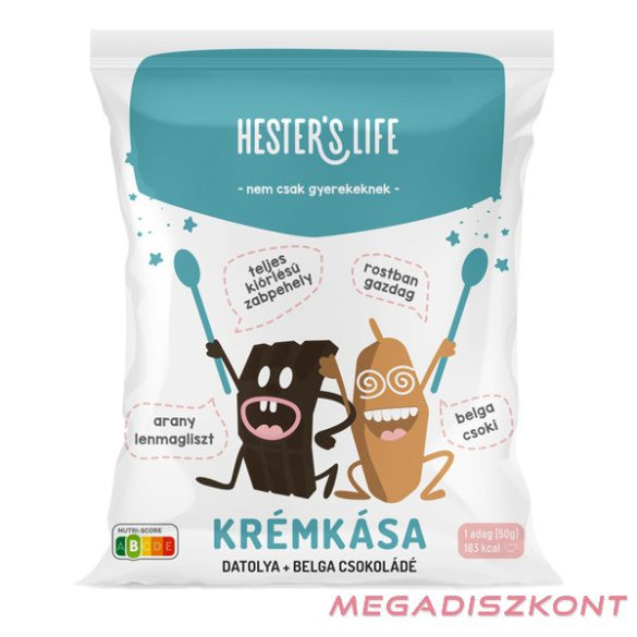 Hester's Life zabkása datolyás-belgacsokis krémkása 50 g