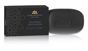 Glory holt-tengeri fekete szappan (Black) 120 g - Bio és natúr kozmetikumok