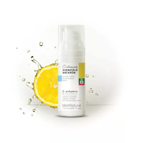 Medinatural c-vitaminos hidratáló arckrém 50 ml - Bio és natúr kozmetikumok