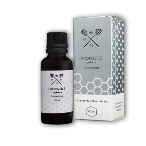 Magyar méz manufaktúra propolisz tinktúra 1000mg C-vitaminnal 30 ml - Bio és natúr étrendkiegészítők