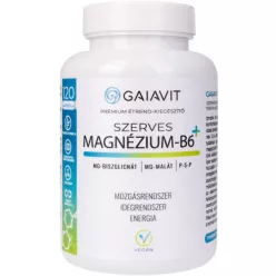 Gaiavit szerves magnézium-b6+ komplex kapszula 120 db