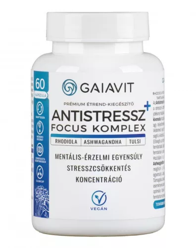 Gaiavit antistressz focus komplex kapszula 60 db