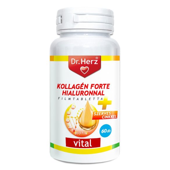 DR Herz Kollagén Forte Hialuronnal 60 db tabletta #GJ