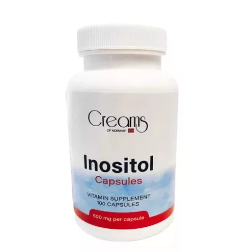 CREAMS OF NORWAY INOSITOL 500MG 100 KAPSZULA - 