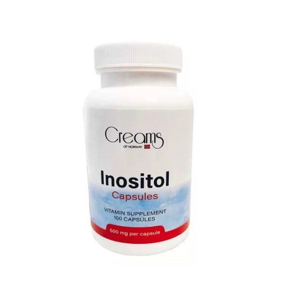 CREAMS OF NORWAY INOSITOL 500MG 100 KAPSZULA