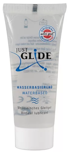 Just Glide vízbázisú síkosító (20 ml) - Bio és natúr intim termékek