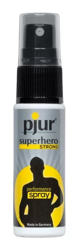 pjur Superhero STRONG - késleltető spray (20 ml) - Bio és natúr intim termékek