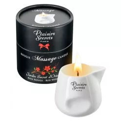 Plaisirs Secrets Red Wood - masszázsgyertya (80 ml) - Bio és natúr intim termékek