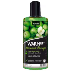 JoyDivision WARMup - melegítős masszázsolaj - zöldalma (150 ml) - Bio és natúr intim termékek