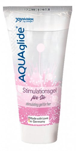 AQUAglide Stimulation - intim gél nőknek (25ml) - Bio és natúr intim termékek