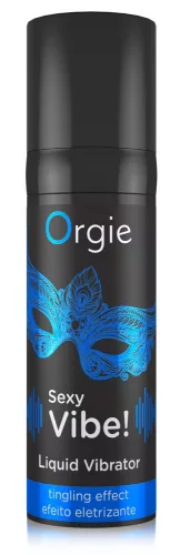 Orgie Sexy Vibe Liquid - folyékony vibrátor nőknek és férfiaknak (15 ml) - Bio és natúr intim termékek