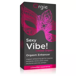 Orgie Sexy Vibe Orgasm - folyékony vibrátor nőknek és férfiaknak (15 ml) - Bio és natúr intim termékek