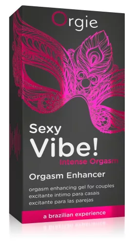 Orgie Sexy Vibe Orgasm - folyékony vibrátor nőknek és férfiaknak (15 ml) - Bio és natúr intim termékek
