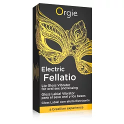 Orgie Electric Fellation - bizsergető szájfény (10ml) - Bio és natúr intim termékek