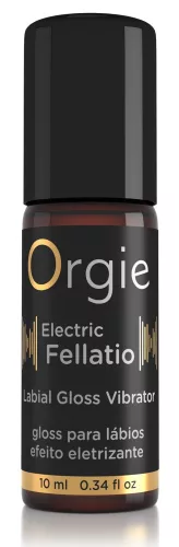 Orgie Electric Fellation - bizsergető szájfény (10ml) - Bio és natúr intim termékek
