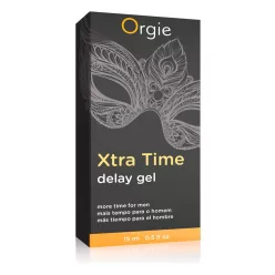 Orgie Xtra Time - ejakuláció késleltető gél férfiaknak (15 ml) - Bio és natúr intim termékek