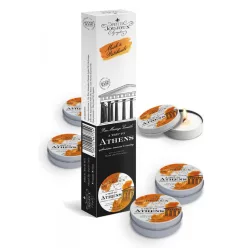 Petits Joujoux Athens - masszázsgyertya szett - pézsma-pacsuli (5 x 43ml) - Bio és natúr intim termékek