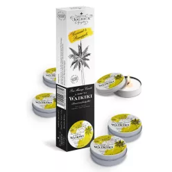 Petits Joujoux Waikiki - masszázsgyertya szett - kókusz-ananász (5 x 43ml) - Bio és natúr intim termékek
