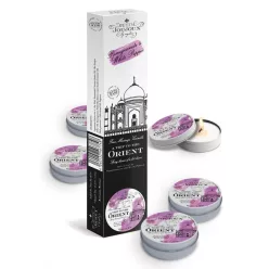 Petits Joujoux Orient - masszázsgyertya szett - gránátalma-fehérbors (5 x 43ml) - Bio és natúr intim termékek
