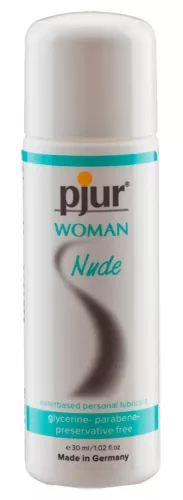 pjur Woman Nude - szenzitív síkosító (30 ml) - Bio és natúr intim termékek