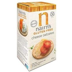   Nairns gluténmentes teljeskiőrlésű 76% rostdús reggeliző zabsütemény sajtos 180 g