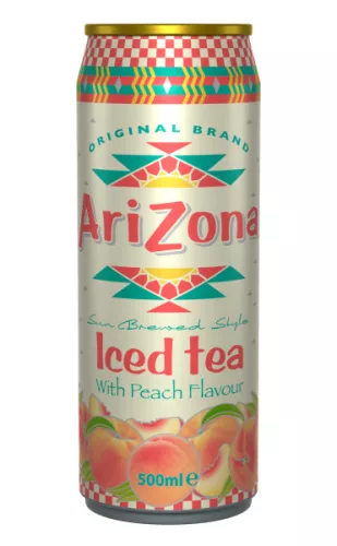 Arizona fekete tea barack 500 ml - 
