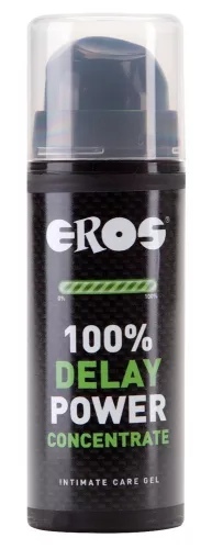 EROS Delay 100% Power - késleltető koncentrátum (30 ml) - Bio és natúr intim termékek