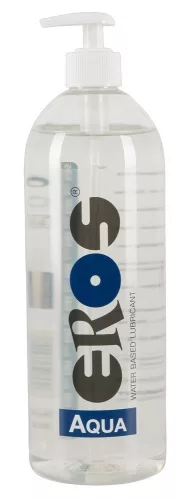 EROS Aqua - flakonos vízbázisú síkosító (1000ml) - Bio és natúr intim termékek