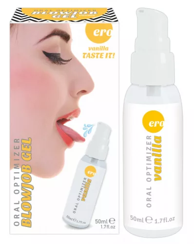 Blowjob Gel - orál síkosító gél - vanília (50 ml) - Bio és natúr intim termékek