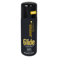 / HOT Premium Glide - szilikonos síkosító (50 ml) - Bio és natúr intim termékek
