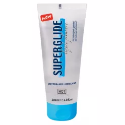HOT Superglide - vízbázisú síkosító (200 ml) - Bio és natúr intim termékek