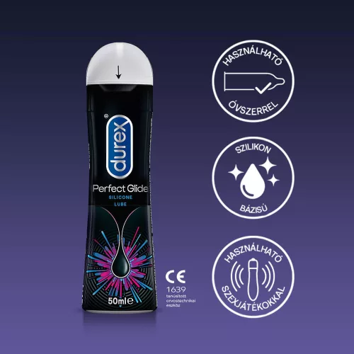 Durex Play Perfect Glide - szilikonos síkosító (50 ml) - Bio és natúr intim termékek