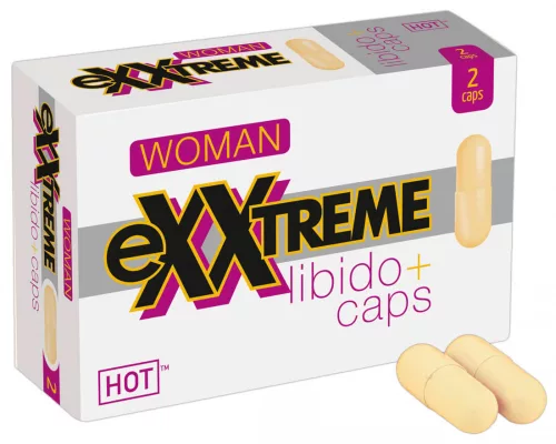 Hot exxtreme Libido étrend-kiegészítő kapszula nőknek (2db) - Bio és natúr intim termékek