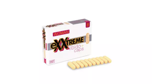 Hot exxtreme Libido étrend-kiegészítő kapszula nőknek (10db) - Bio és natúr intim termékek