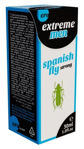 HOT Spanish fly Extreme - étrendkiegészítő csepp férfiaknak (30 ml) - Bio és natúr intim termékek