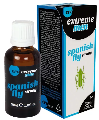 HOT Spanish fly Extreme - étrendkiegészítő csepp férfiaknak (30 ml) - Bio és natúr intim termékek